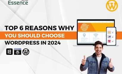 A Smiling Person telling about the top 6 reasons why you should choose wordpress in 2024