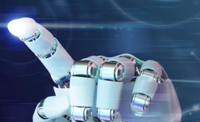 A Robot hand Describing The Future of AI in Digital Marketing