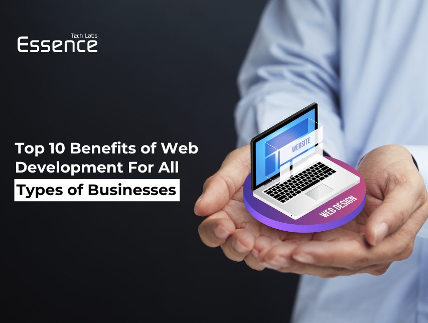 an image representing Top 10 Benefits of Web Development