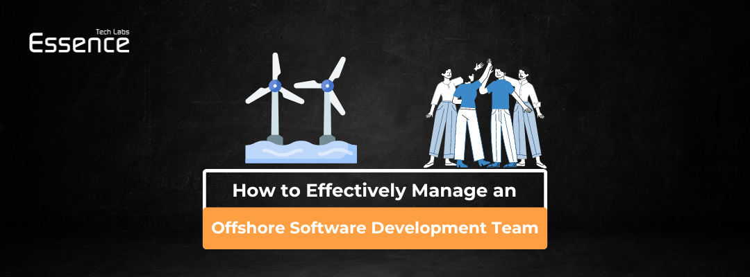 an image representing offshore development team management