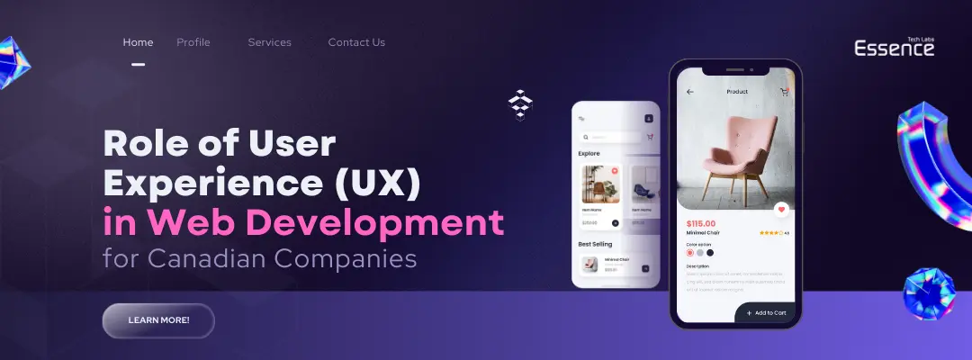 Image representing User Experience (UX) in Web Development for Canadian Companies