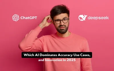 ChatGPT vs DeepSeek AI: Accuracy Comparison, Use Cases, and Innovations in 2025 – AI Performance Analysis by Essence Tech Labs.